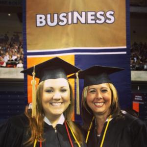 Mary and Kathy graduation Auburn University