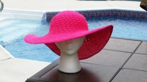 Southern and Sassy summer hat pattern by ELK Studio