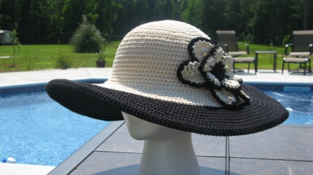 Simply Southern summer hat pattern by ELK Studio